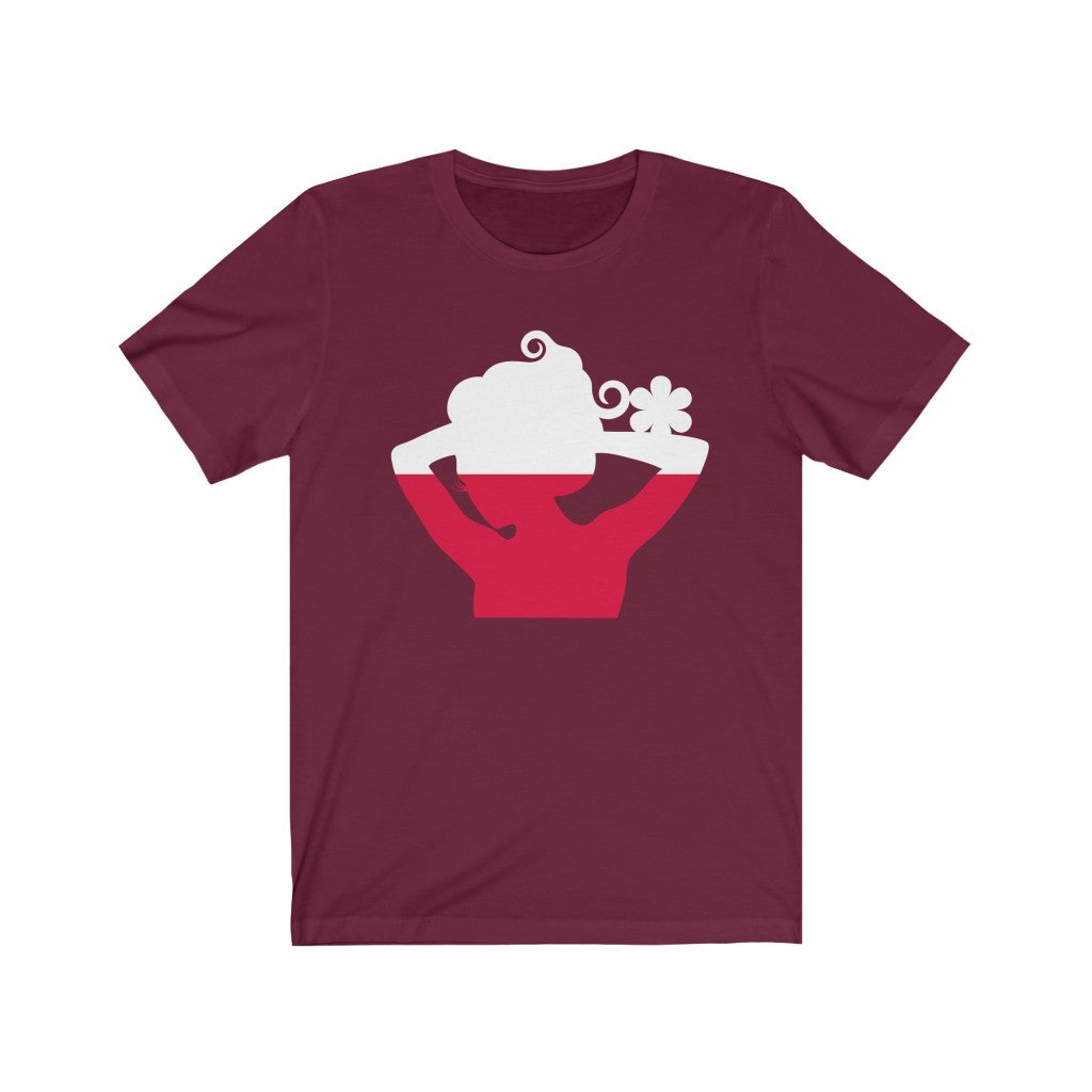 Poland Lady Flag Premium Tee - Unisex