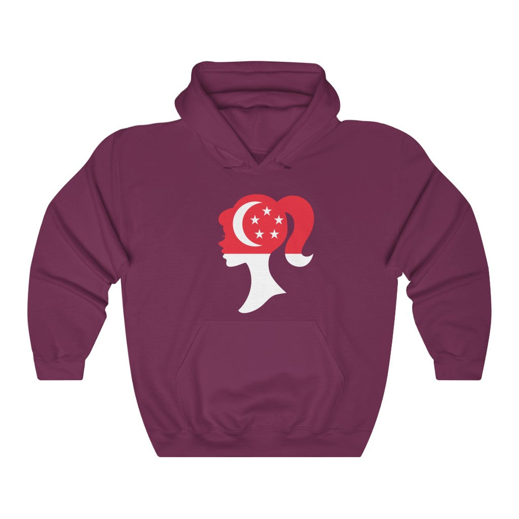 Singapore Girl Flag Hoodie Sweatshirt - Unisex