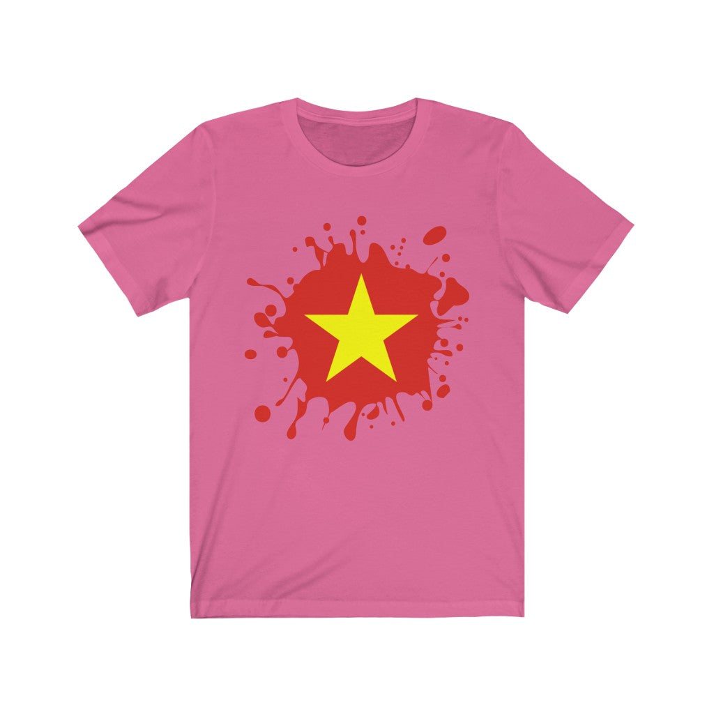Vietnam Splat Flag Premium Tee - Unisex
