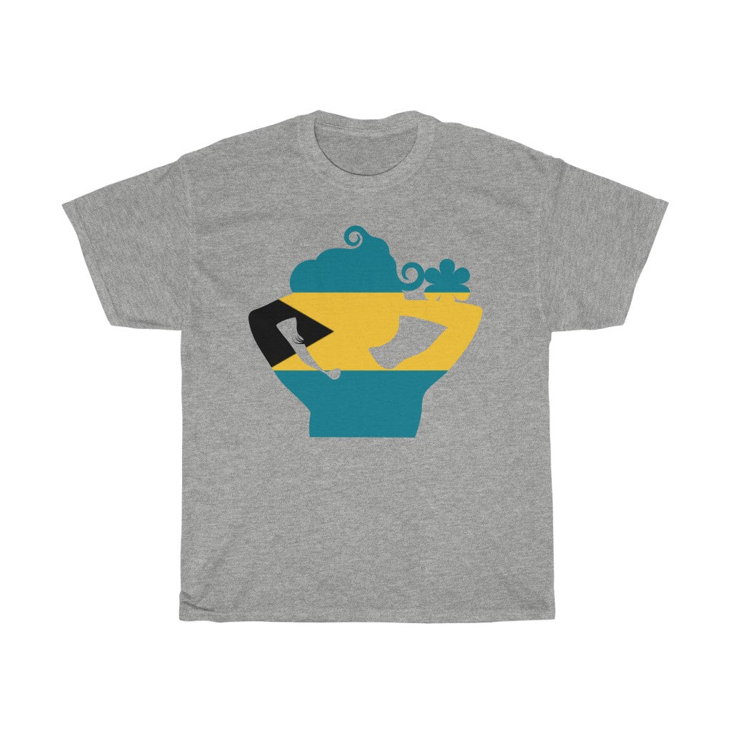 Bahamas Lady Flag Standard Tee - Unisex