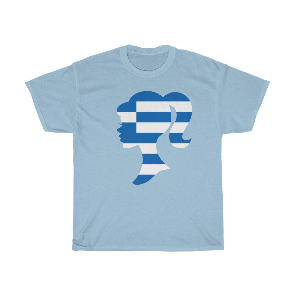 Greece Girl Flag Standard Tee - Unisex