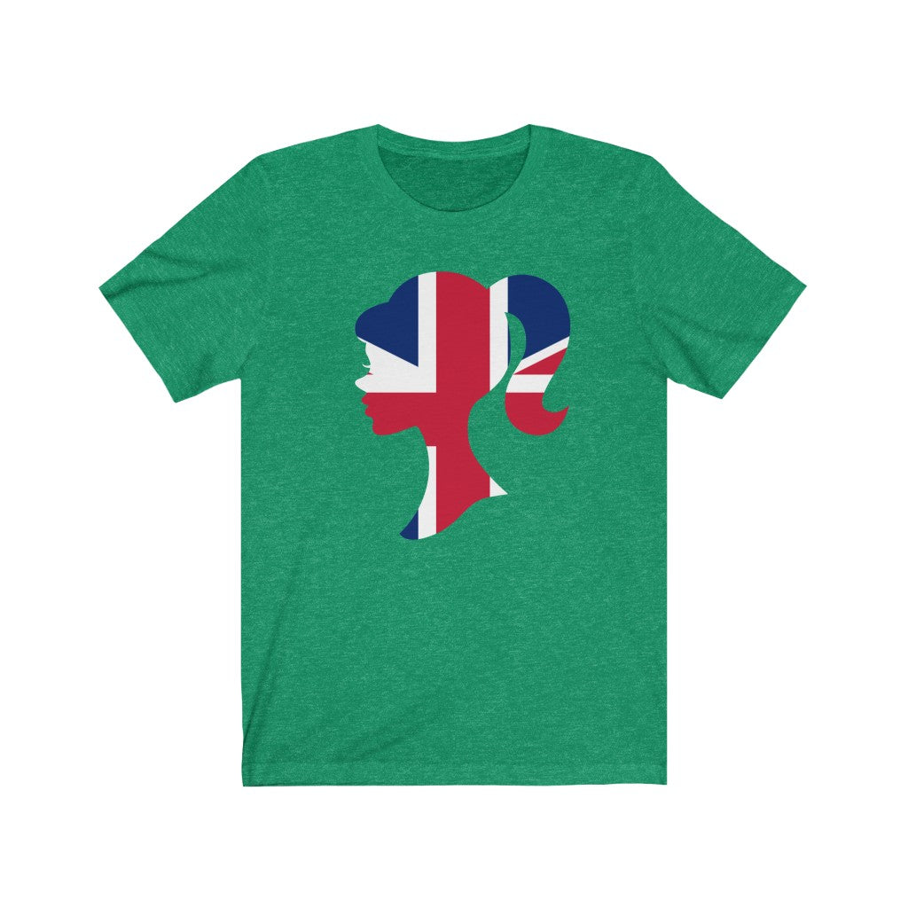 United Kingdom Girl Flag Premium Tee - Unisex