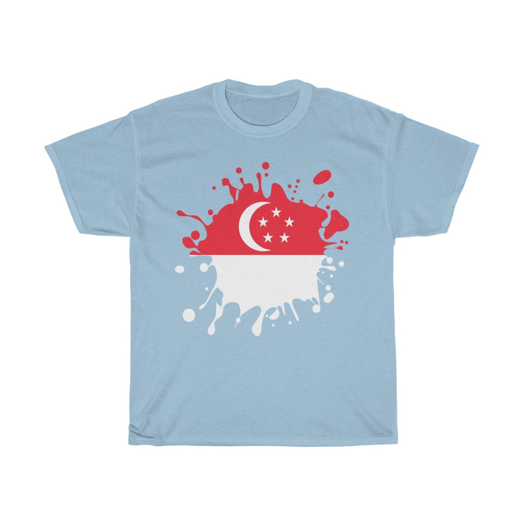 Singapore Splat Flag Standard Tee - Unisex
