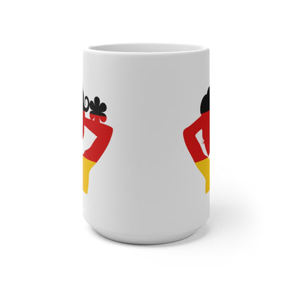 Germany Lady Color Changing Mug