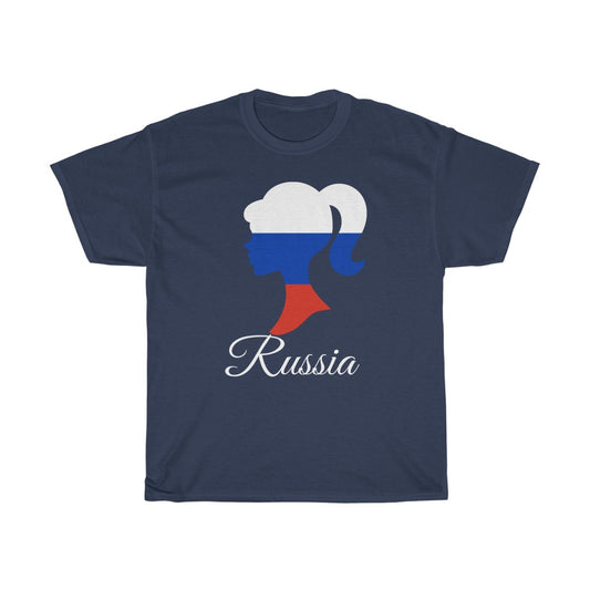 Russia Girl Flag Standard Tee 2 - Unisex
