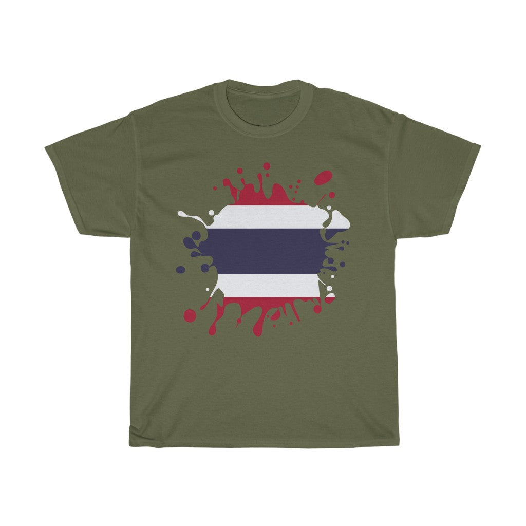 Thailand Splat Flag Standard Tee - Unisex