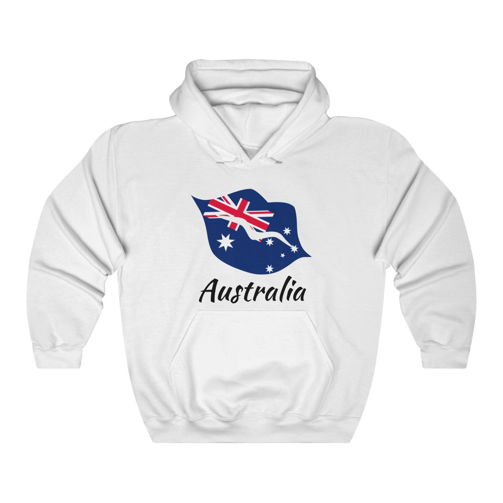 Australia Lips Flag Hoodie Sweatshirt 1 - Unisex