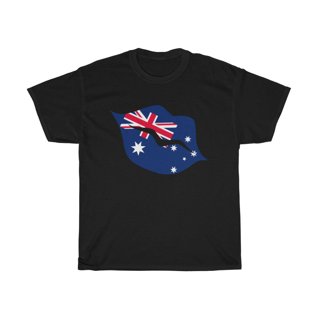 Australia Lips Flag Standard Tee - Unisex