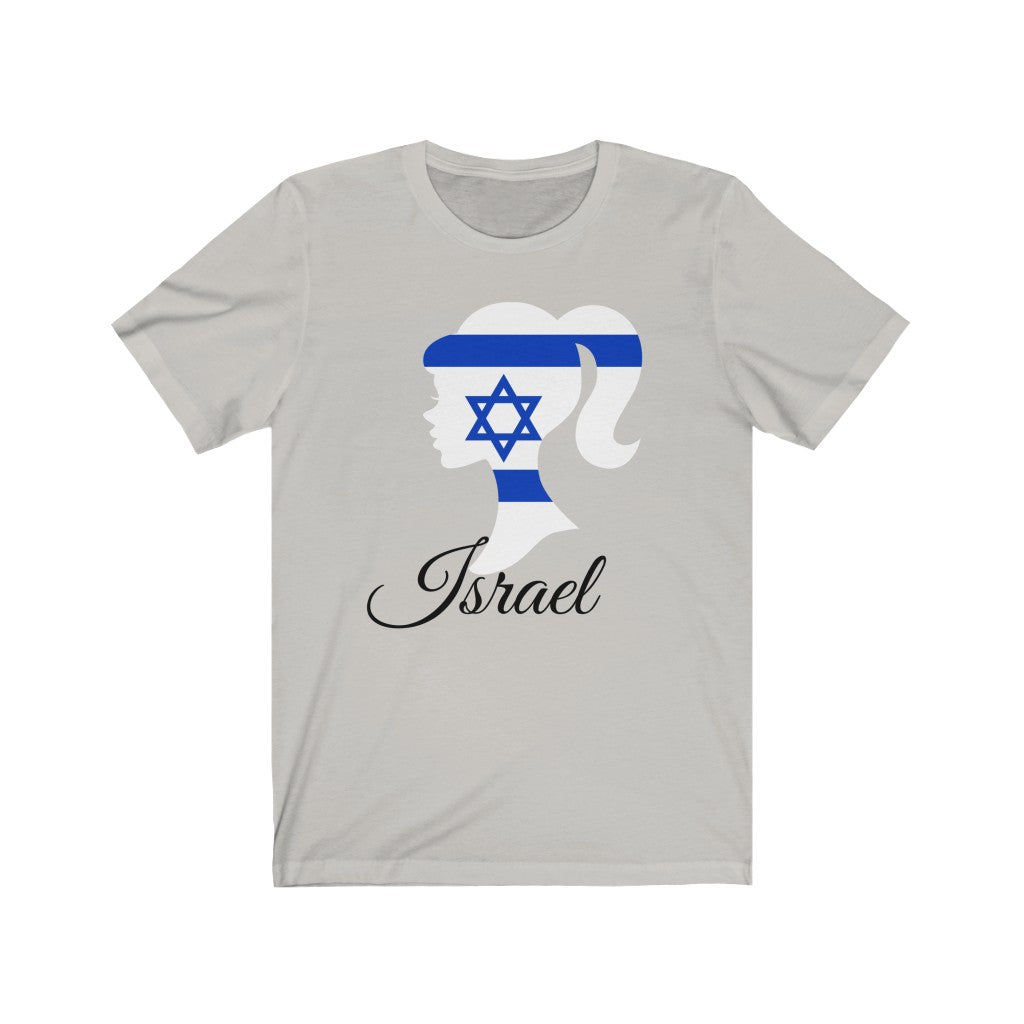Israel Girl Flag Premium Tee 1 - Unisex