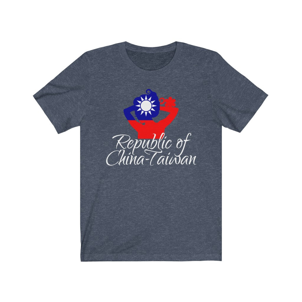 Republic of China - Taiwan Lady Flag Premium Tee 2 - Unisex