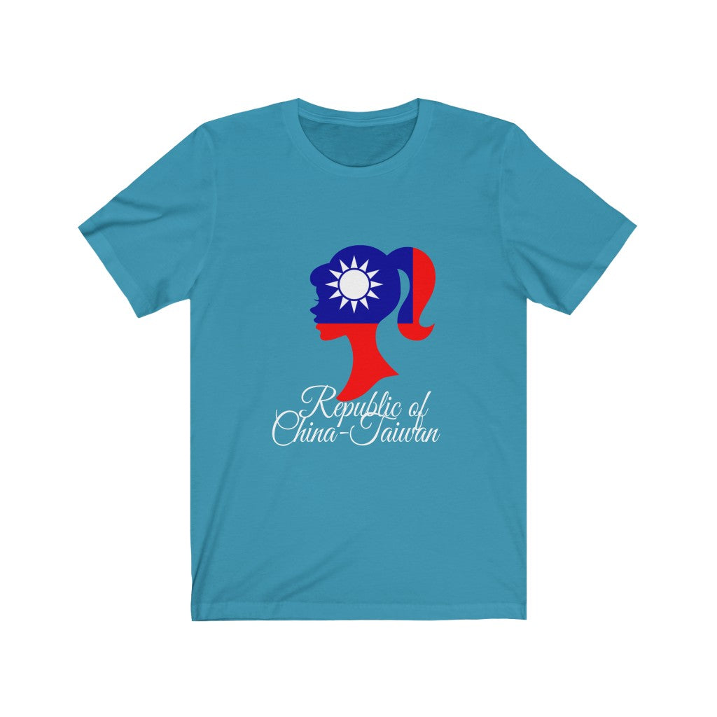 Republic of China - Taiwan Girl Flag Premium Tee 2 - Unisex