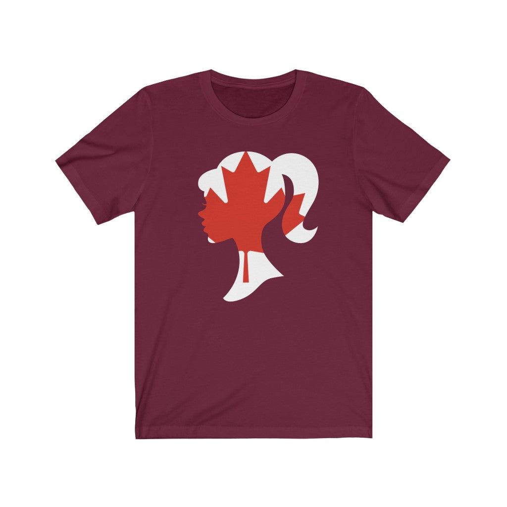 Canada Girl Flag Premium Tee - Unisex