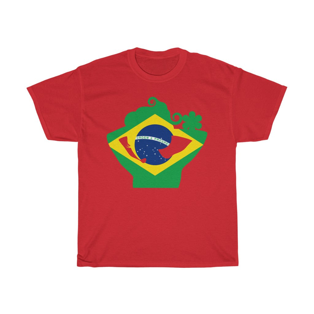 Brazil Lady Flag Standard Tee - Unisex