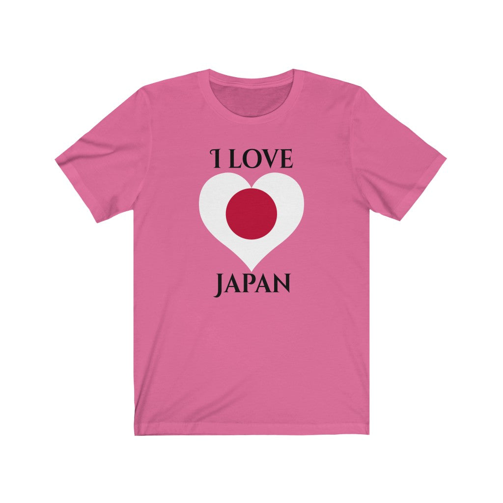 Japan Heart Flag Premium Tee 1 - Unisex