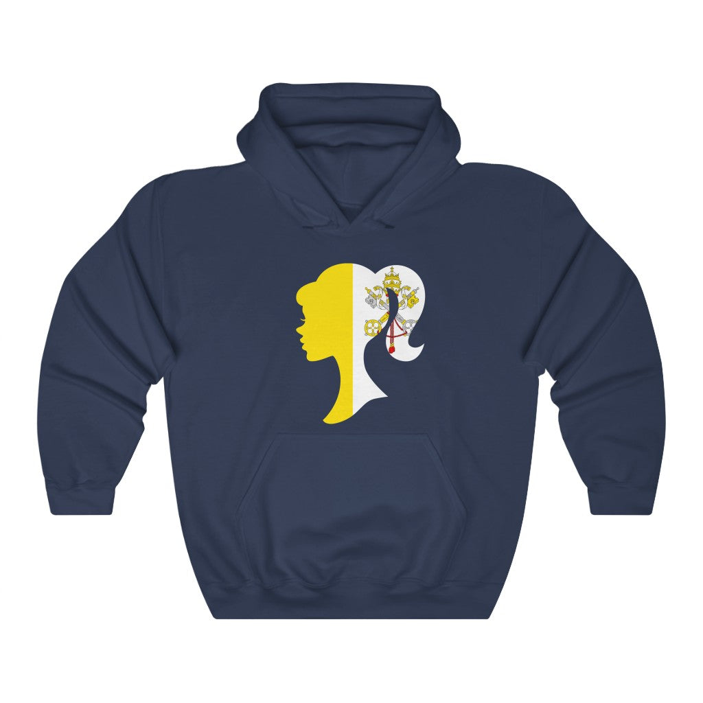 Holy See Girl Flag Hoodie Sweatshirt - Unisex