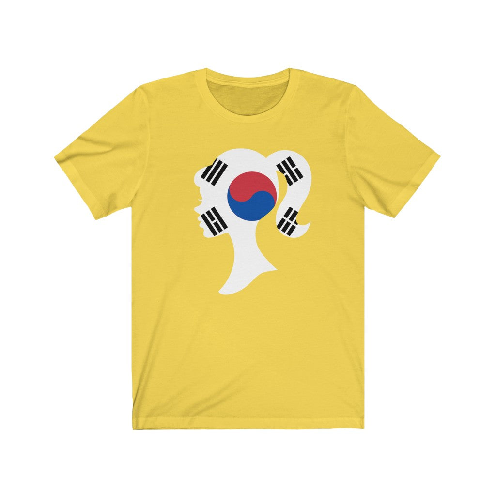 South Korea Girl Flag Premium Tee - Unisex