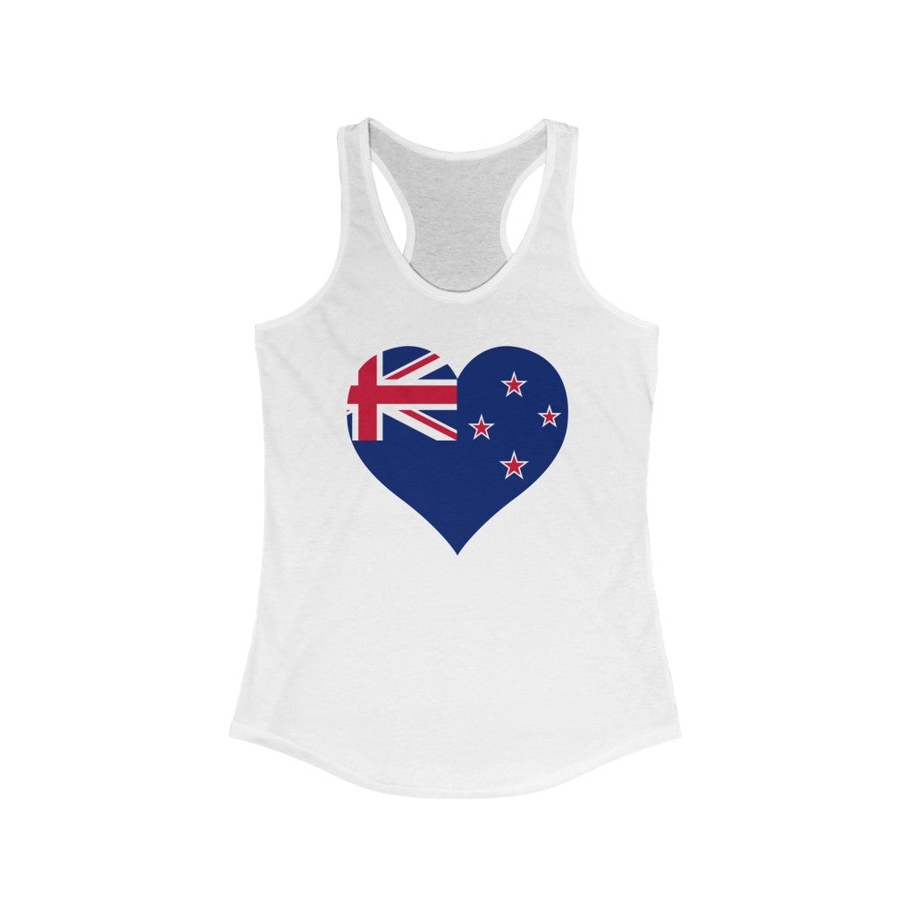 New Zealand Heart Flag Tank - Women