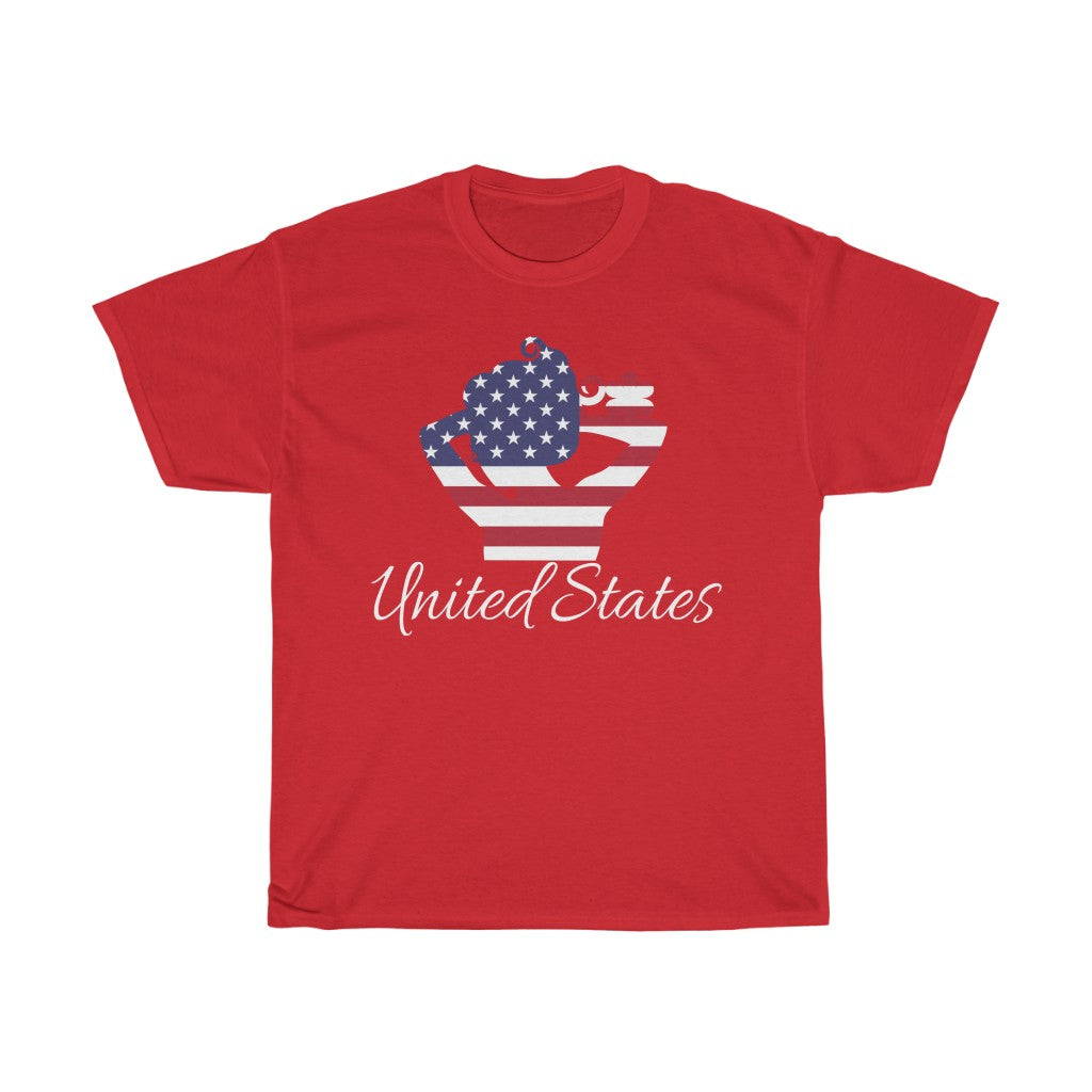 United States of America Lady Flag Standard Tee 2 - Unisex