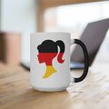 Germany Girl Color Changing Mug