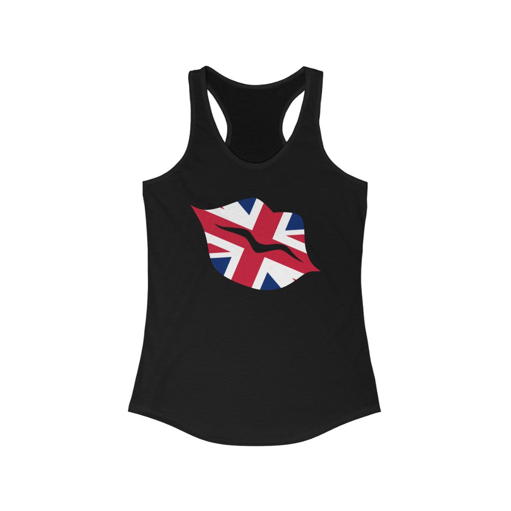United Kingdom Lips Flag Tank - Women
