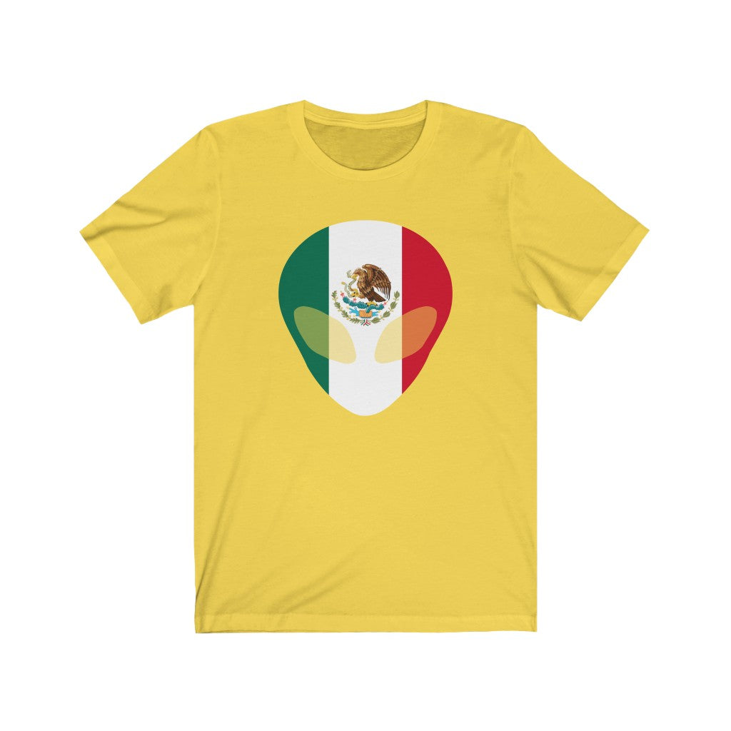 Mexico Alien Flag Premium Tee - Unisex