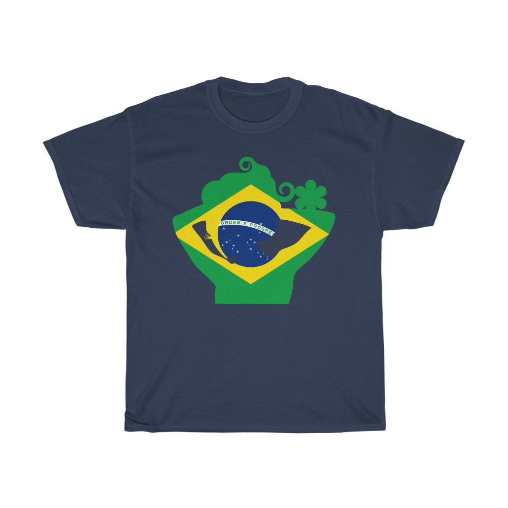 Brazil Lady Flag Standard Tee - Unisex