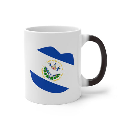 El Salvador Lips Color Changing Mug