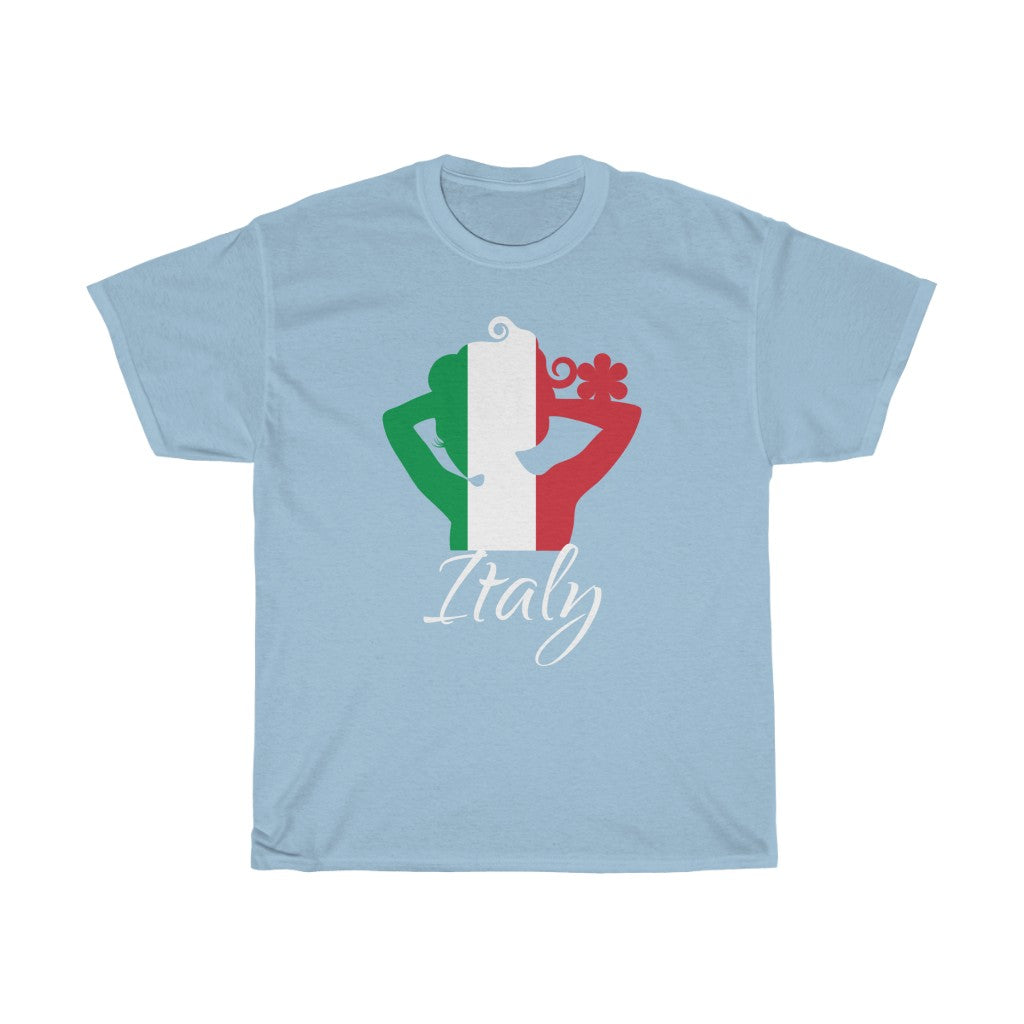 Italy Lady Flag Standard Tee 2 - Unisex