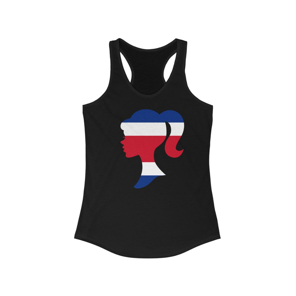 Costa Rica Girl Flag Tank - Women