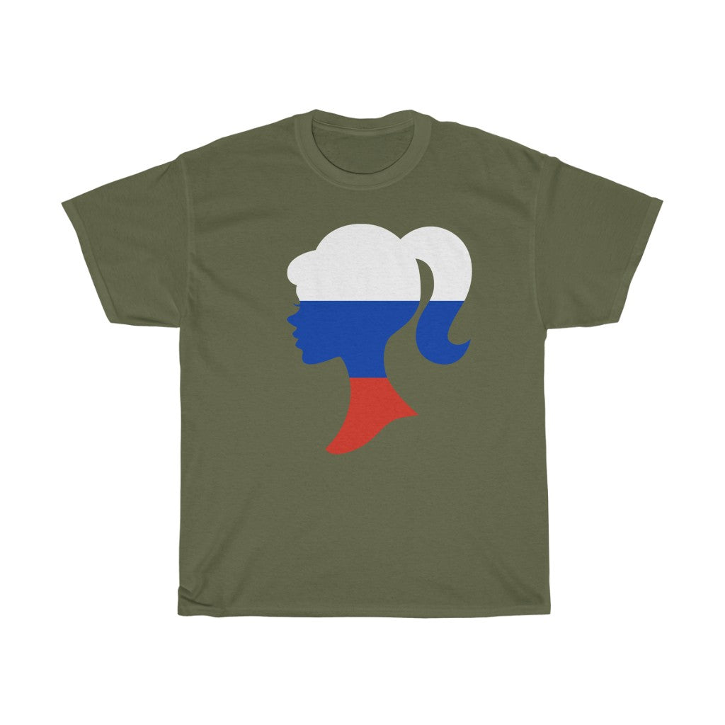 Russia Girl Flag Standard Tee - Unisex