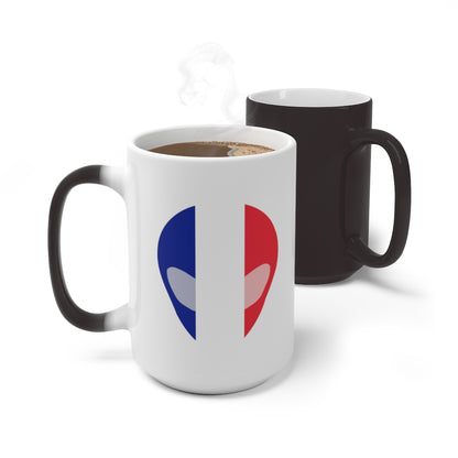 France Alien Color Changing Mug