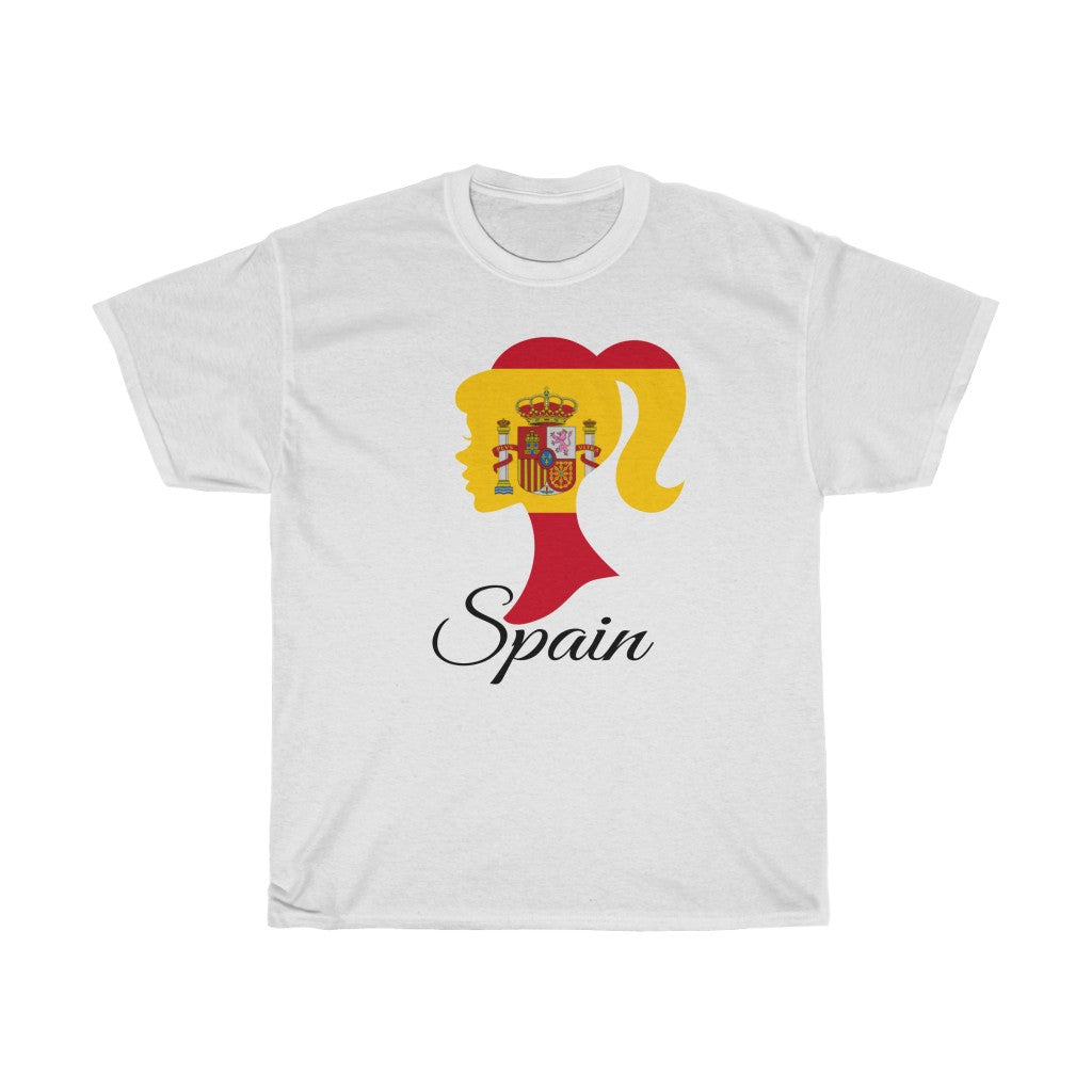 Spain Girl Flag Standard Tee 1 - Unisex