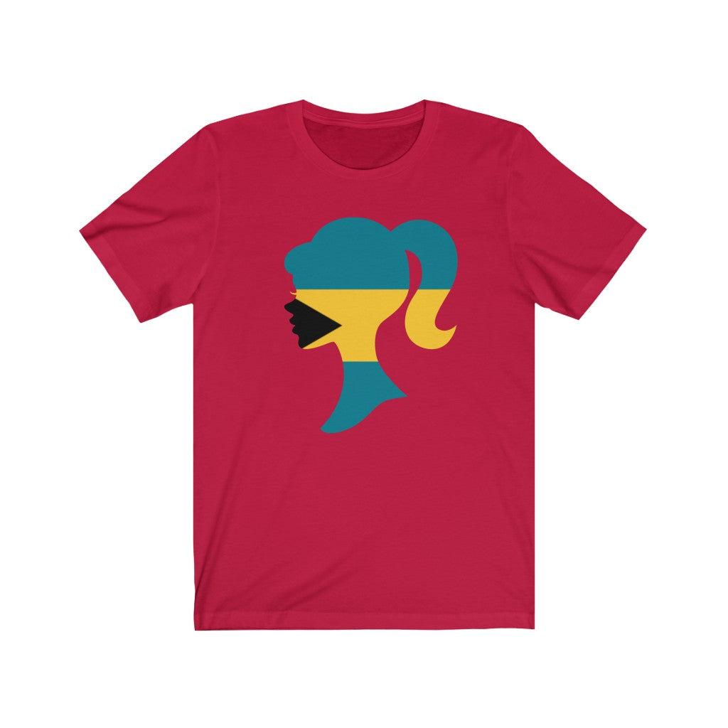 Bahamas Girl Flag Premium Tee - Unisex