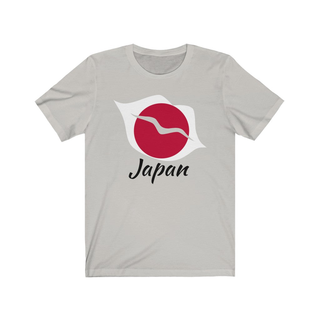 Japan Lips Flag Premium Tee 1 - Unisex
