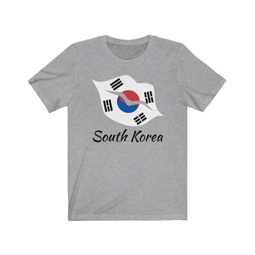 South Korea Lips Flag Premium Tee 1 - Unisex