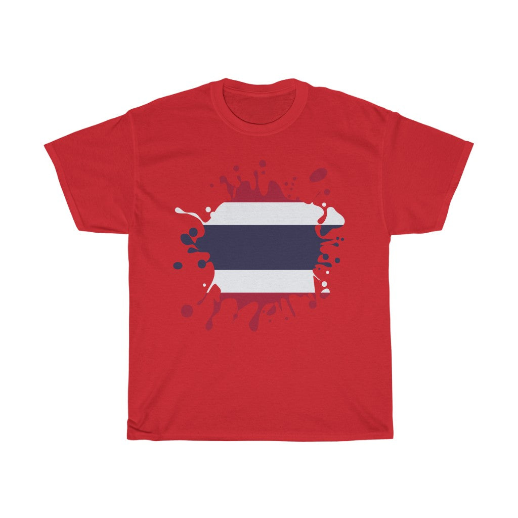 Thailand Splat Flag Standard Tee - Unisex