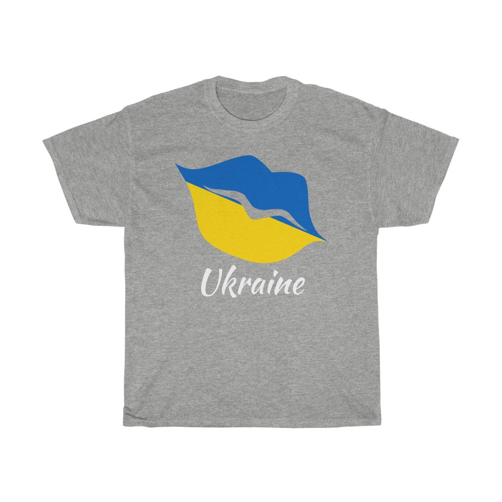 Ukraine Lips Flag Standard Tee 2 - Unisex