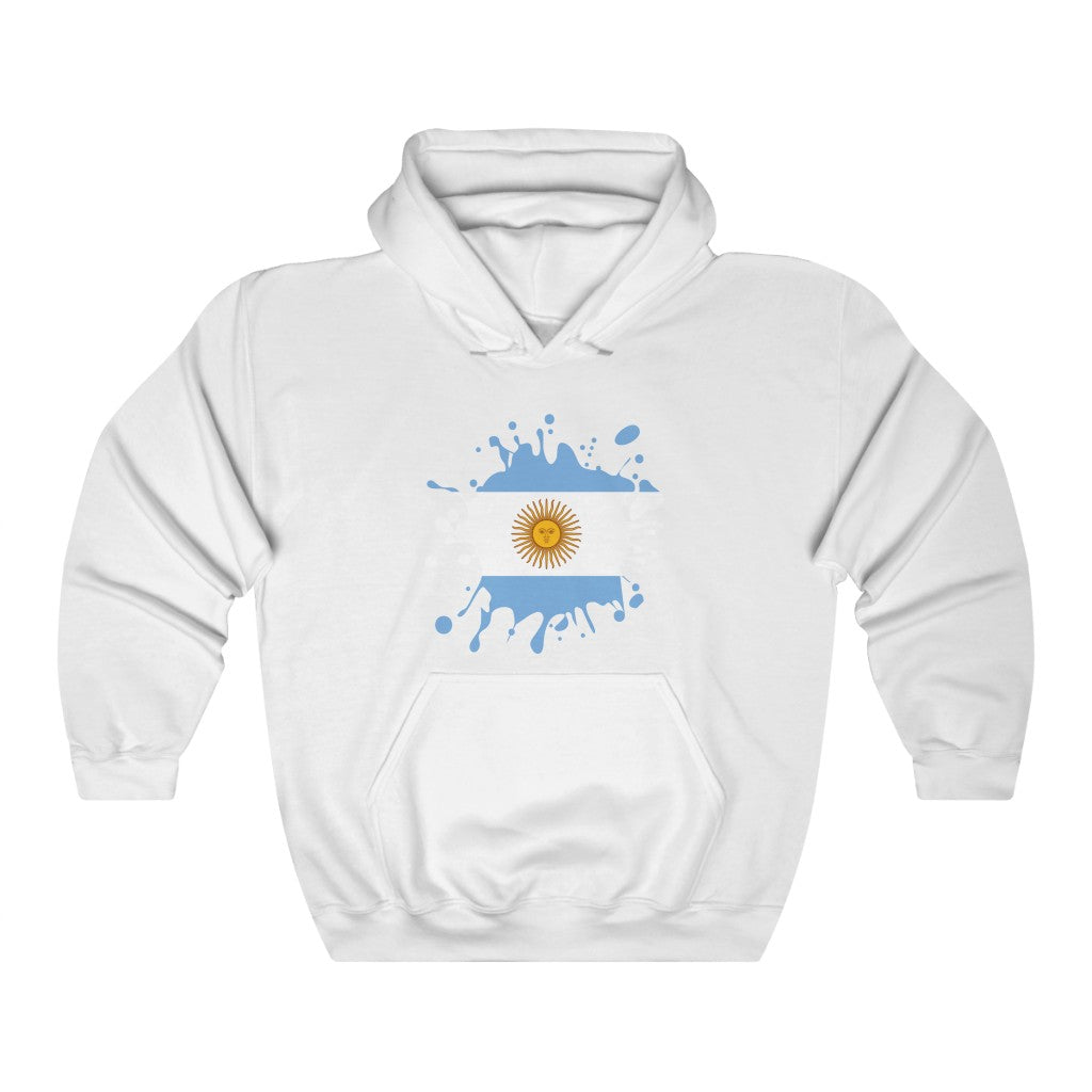 Copy of Argentina Splat Flag Hoodie Sweatshirt - Unisex