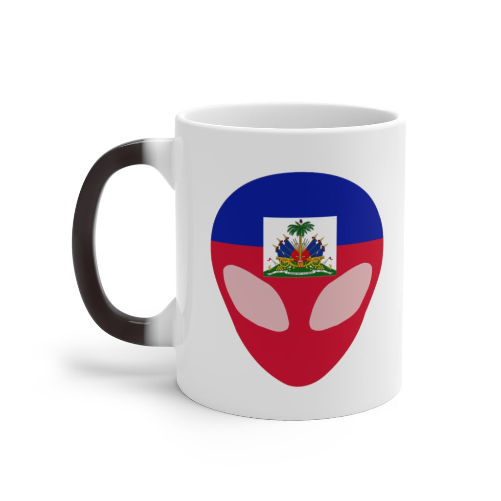 Haiti Alien Color Changing Mug