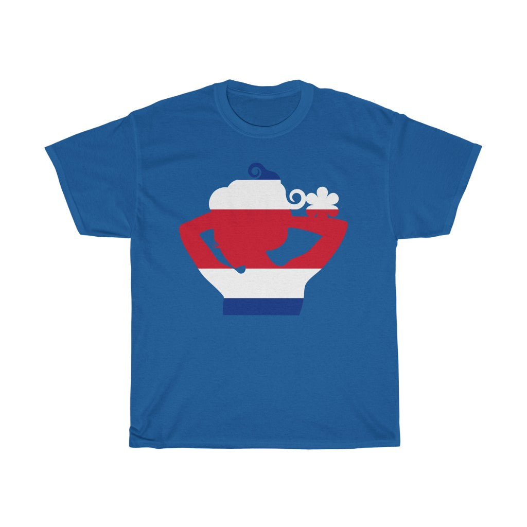 Costa Rica Lady Flag Standard Tee - Unisex