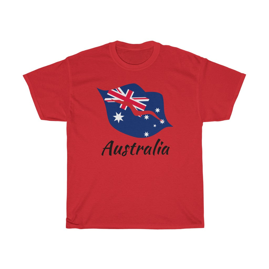 Australia Lips Flag Standard Tee 1 - Unisex