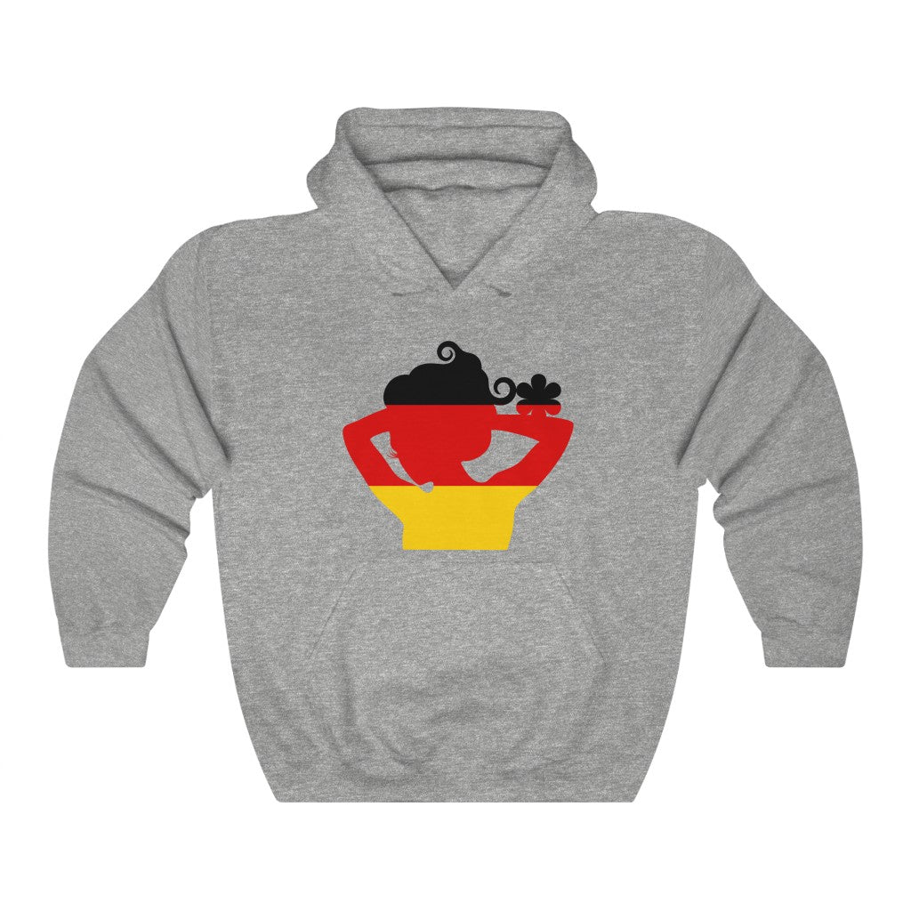 Germany Lady Flag Hoodie Sweatshirt - Unisex