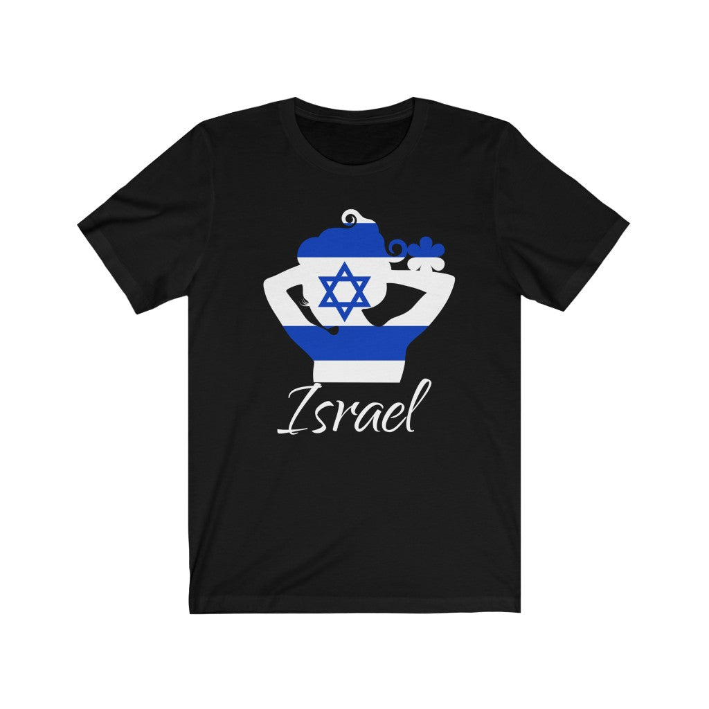 Israel Lady Flag Premium Tee 2 - Unisex