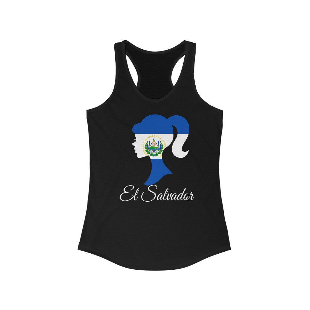 El Salvador Girl Flag Tank 2 - Women