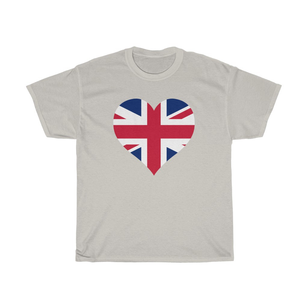 United Kingdom Heart Flag Standard Tee - Unisex