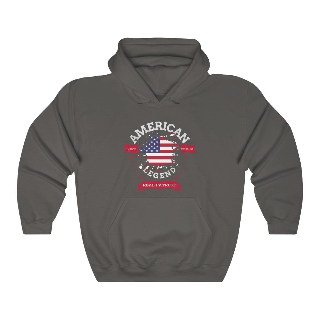 United States American Legend Flag Hoodie Sweatshirt 2 - Unisex
