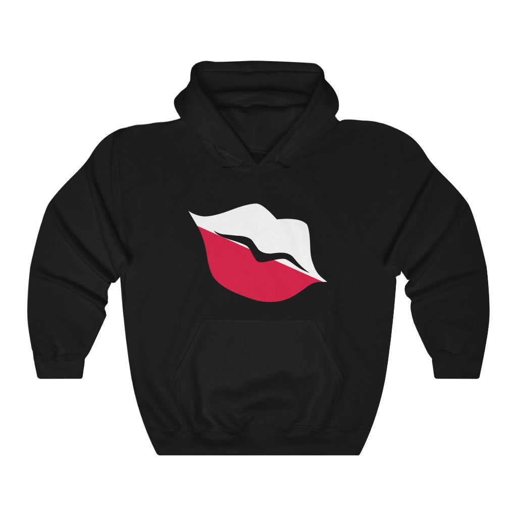 Poland Lips Flag Hoodie Sweatshirt - Unisex