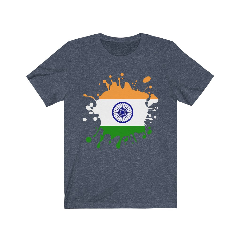 India Splat Flag Premium Tee - Unisex