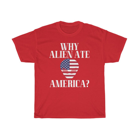 United States Alien Ate Flag Standard Tee 2 - Unisex