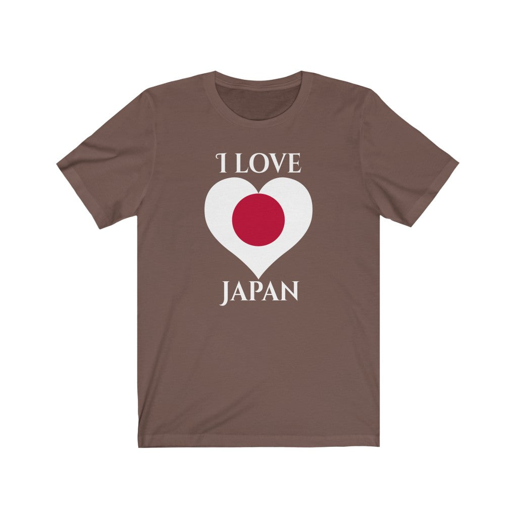 Japan Heart Flag Premium Tee 2 - Unisex